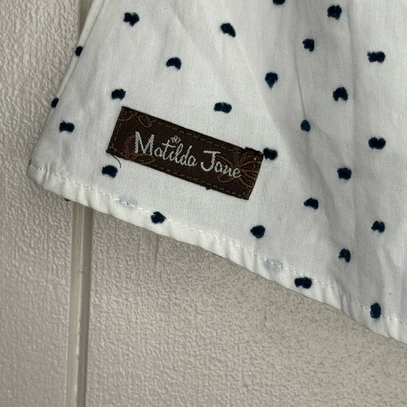 Matilda Jane Miss Matilda Swiss Dot Flutter Top size 2, NWOT - Picture 7 of 8